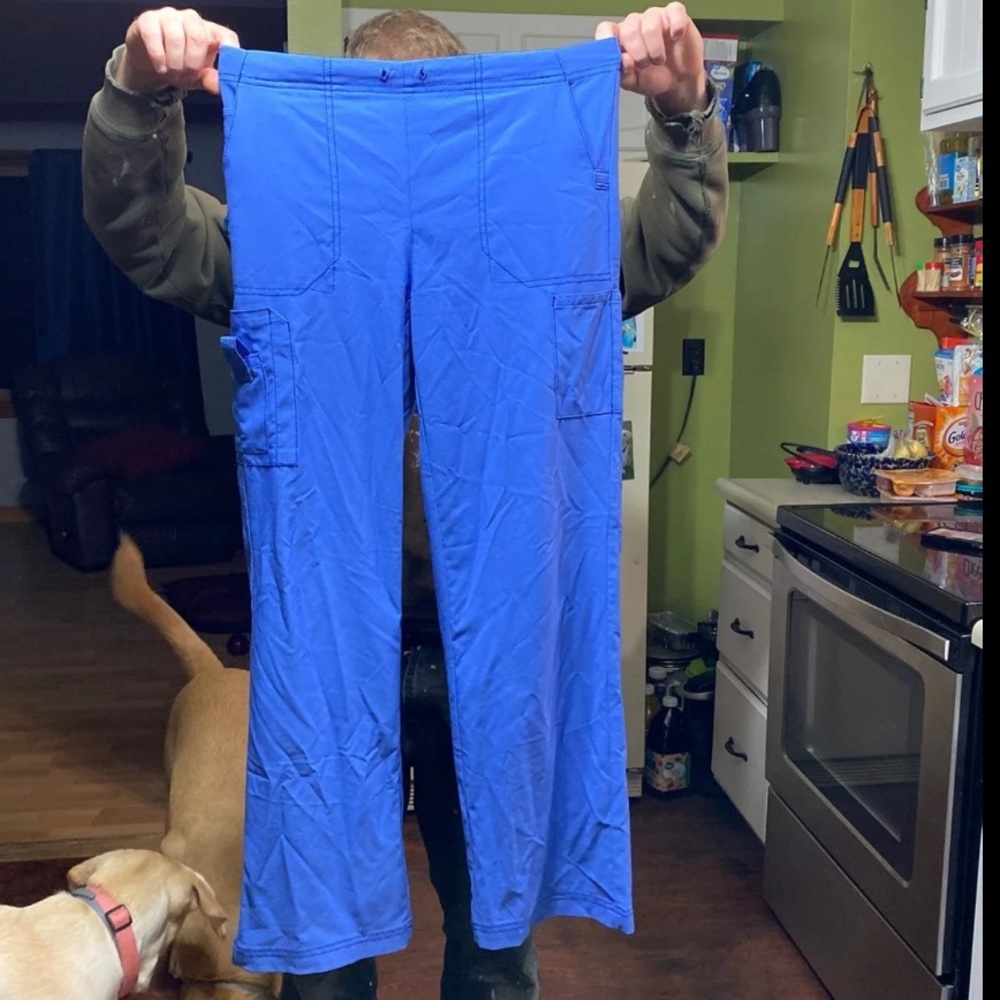 Ceil blue Carhartt Scrub Pants